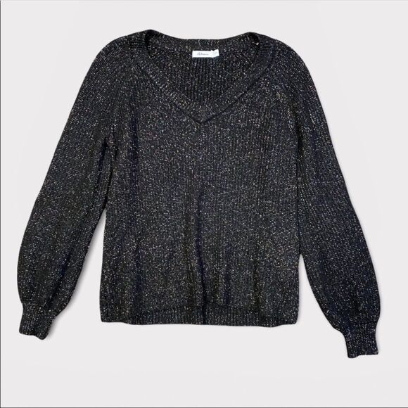 REITMANS | Black Sparkle Knit Sweater - Picture 3 of 7